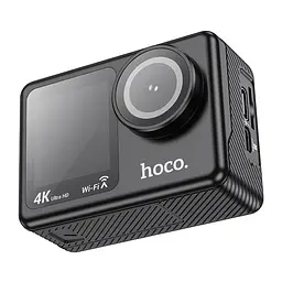 Екшн-камера Hoco DV101 Dual color screen Sports Black - мініатюра 3