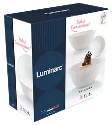 Набір салатників Trianon, 5 предметів Luminarc kuh0016193 - мініатюра 4