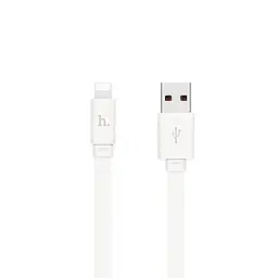 USB Cable Hoco X5 Bamboo Lightning White 1m