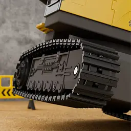 Екскаватор на радіокеруванні Y1803 Yellow - мініатюра 4