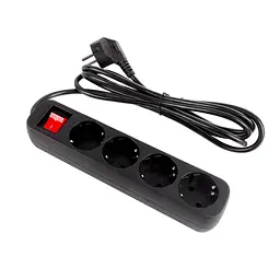 Мережевий фільтр-подовжувач ColorWay CW-PSEA42BK (4р-2м) Black - мініатюра 3