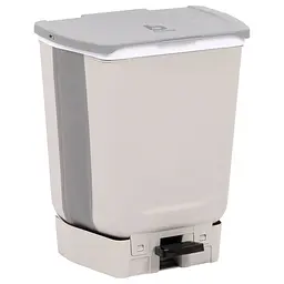 Корзина для сміття складана Bo-Camp Waste Bin Foldable 15L White/Grey (5329979)