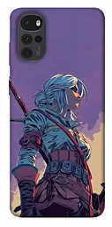 TPU чохол Demsky The witcher ciri для Motorola Moto G22