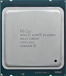Процесор Intel Xeon e5-2690 v2 3.0-3.6 GHz, LGA2011 130W Б/В