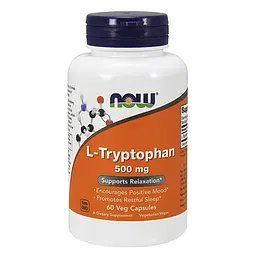 Триптофан L-Tryptophan 500 mg 60 caps NOW vit0004847