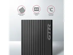Кишеня для накопичувача AXAGON SuperSpeed+ Thin Rib (EEM2-GTR) - мініатюра 3