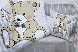 Дитячий комплект (Teddy grey) PrimaTeks Детский pbe0043031 - мініатюра 2