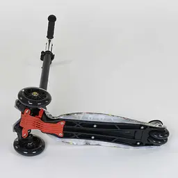 Самокат дитячий Best Scooter 59х17х26 см Чорний 000231508 - мініатюра 3