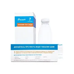 Базовий тест води Ecosoft (7 показників) BOTTLE - мініатюра 2
