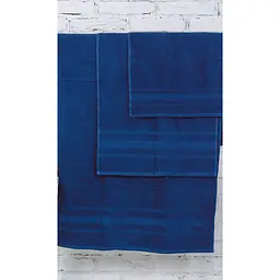 Набір банних рушників №5006 SoftNess Kingblue, 3 шт. (2200003182668) - мініатюра 2