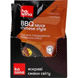 Соус Katana BBQ Chinese Style для глазурування смаженого м'яса 120 г - мініатюра 3