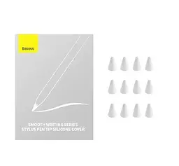 Наконечники для стилуса набір Baseus Smooth Writing Series Stylus Pen Medium Damping 12 шт ARBJ010002 - мініатюра 4
