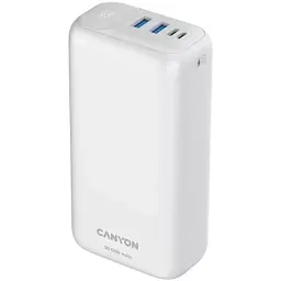 Батарея універсальна Canyon PB-301 30000mAh PD/20W, QC/3.0 (CNE-CPB301W) - мініатюра 2