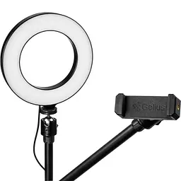 Штатив з кільцевої лампою Gelius Pro Portable Tripod Kit LED Stork GP-PT-002 - мініатюра 6