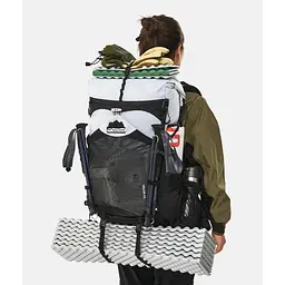 Рюкзак туристичний Naturehike CNK2450XB016, 40 л, білий, M - мініатюра 5