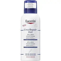 Пінка Eucerin Urea Repair Plus 10% для догляду за сухою та дуже сухою шкірою ніг 150 мл