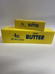 Набір антистрес велике масло Butter гігант 24 см і стандартне жовте з запахом 2 шт. - мініатюра 3