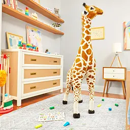 Жираф Melissa & Doug величезний плюшевий (SM94200/6073157) - мініатюра 9