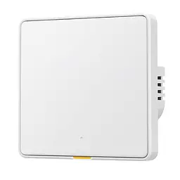 Вимикач Wi-Fi механічний Tuya RF433 EU Wi-Fi на одну лінію Білий
