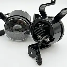 LED Протитуманні Фари Лінзовані 70W для Chevrolet Aveo T300 2011-2020 2 шт. (M09-FLOOD)