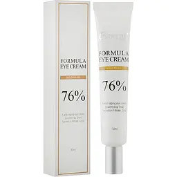 Живильний крем для очей Муцин і Золото Formula Eye Cream Gold Snail 76% Esthetic House 30 мл