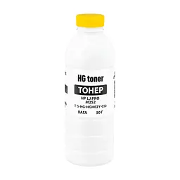 Тонер HP CLJ Pro M252 50г, yellow HG (TSM-HGH02Y-050)