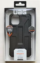 Оригінальний протиударний чохол UAG Monarch для iPhone 11 Pro (5.8") Black 111701114040 - мініатюра 2