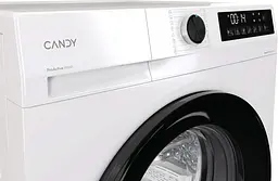 Candy Пральна машина Candy ProWash 300 фронтальна, 9кг, 1400, A, 54.8см, дисплей, пара, інвертор, люк чорний, білий - мініатюра 9