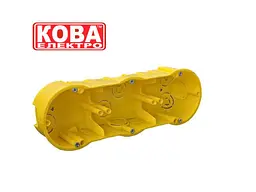 Коробка установча КОВА 60мм х 60мм РК-3*60 (бетон) - мініатюра 2