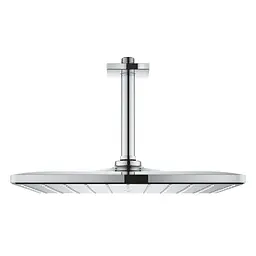 Верхній душ із стельовим кронштейном Grohe Rainshower Mono 26566000, Хром