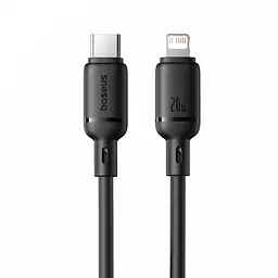 Кабель Baseus Silky Series Fast Charging Cable Type-C to iP 20W 2m Cluster Black