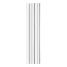 Вертикальний радіатор Navin Ellipse Double 480x1800-8, anticor, білий 10-012033-4880, Білий - мініатюра 2