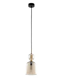 Підвісний світильник, люстра TK Lighting 11039 Sophia E14 1x10W IP20 бурштиновий