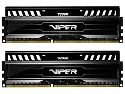 Модуль пам'яті Patriot DDR3 16Gb (2x8) Viper 3 Black Mamba 1600 MHz (PV316G160C9K) Б/в