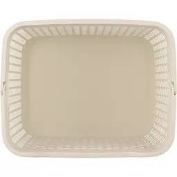 Кошик для білизни Ardesto пластик PP 38x29.5x33 см 26 л бежевий (ARHC2402BG) - мініатюра 4