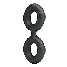 Ерекційне кільце Crazy Bull Super Soft Silicone Radwan, чорне PRETTY LOVE BI-210364 103646 - мініатюра 5