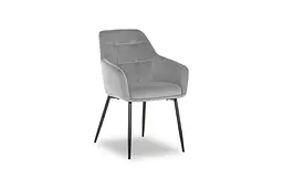 Стілець UGO light grey velvet