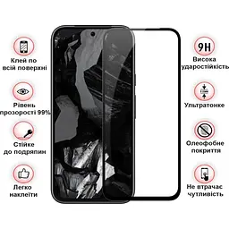 Захисне скло BeCover для Google Pixel 8a Black (711663) - мініатюра 3