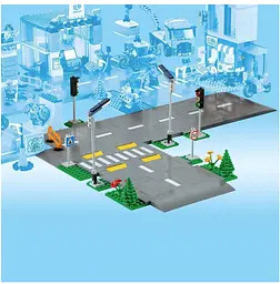 Конструктор LEGO City Дорожні плити, 112 деталей (60304) - мініатюра 5