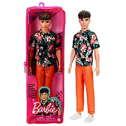 Лялька Barbie Кен Модник, у сорочці з квітами (HBV24) - мініатюра 2
