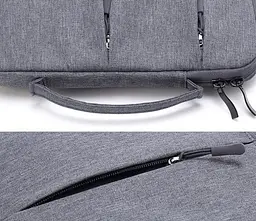 Сумка для ноутбука Primolux Compact 14" Grey - мініатюра 6