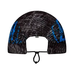 Кепка Buff Pack Run Cap Rush Graphite L/XL Чорний-Синій - мініатюра 5