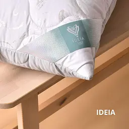 Набір із двох подушок IDEIA 50x70 - Soft двосторонній штучний пух біло-сірий - мініатюра 9