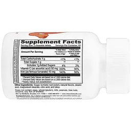 Дієтична добавка Lifeable VitaWorks Kids Iron With Vitamin C 120 жувальних таблеток - мініатюра 3