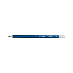Олівець графітний Buromax НВ, with eraser, Metallic, assorted colors, tube (BM.8507) - мініатюра 2