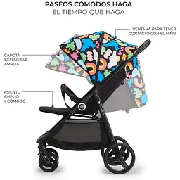 Коляска прогулянкова Kinderkraft Grande Plus Happy Shapes (KSGRAN00HAP0000) - мініатюра 10