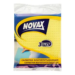 Серветки вологопоглинаючі Novax, 3 шт. - мініатюра 2