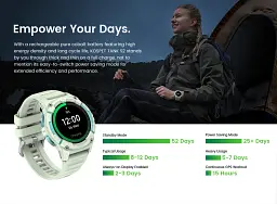 Смарт-годинник Kospet Tank S2 фітнес трекет з GPS black (16981) - мініатюра 12