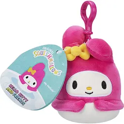 М'яка іграшка Squishmallows Hello Kitty на кліпсі Моя Мелоді 9 см (SQSN00271) - мініатюра 3
