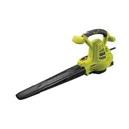 Повітродувка-пилосос садова RYOBI RBV3000CSV, 3000Вт (14 м³/хв) (+ Насадка для високошвидкісного збирання, мішок для листя об'єм
